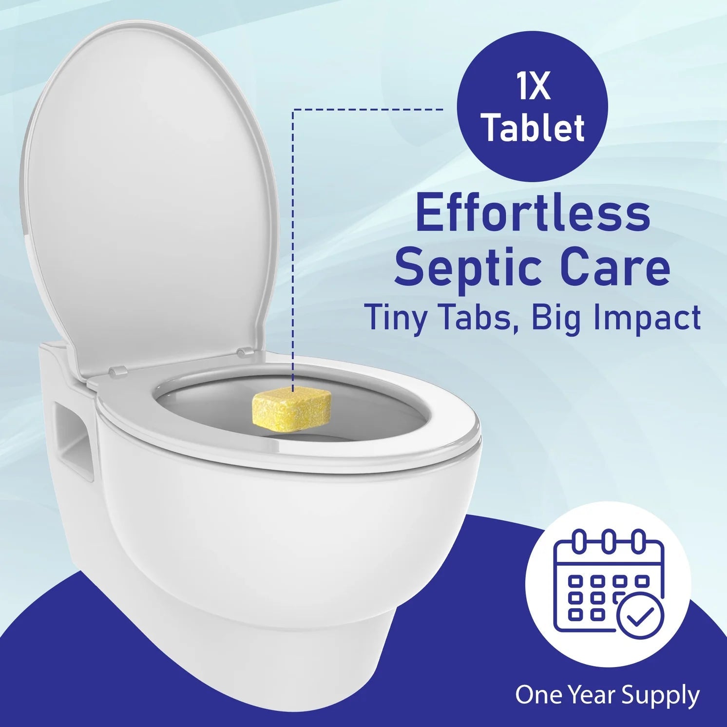 Septic Safe Septic Tank Treatment Tablets - SepticTank.com